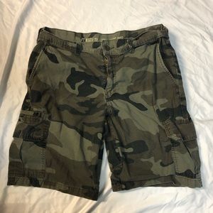 Dickies camo cargo shorts